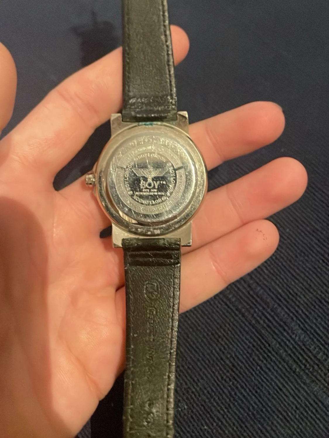 BOY London silverfärgad klocka - 1