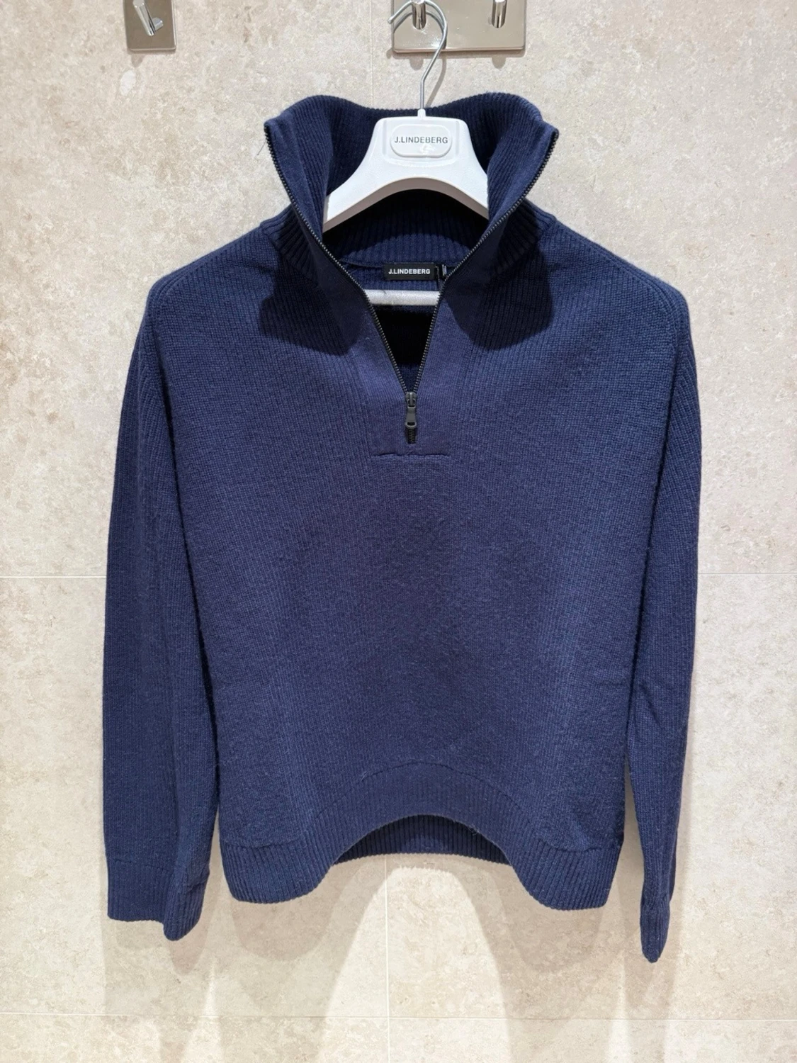 J.Lindeberg Stickad Half Zip
