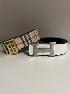 Herme’s bälte + burberry bälte | Bundle  - Helt ny, skickas inom kort tid 