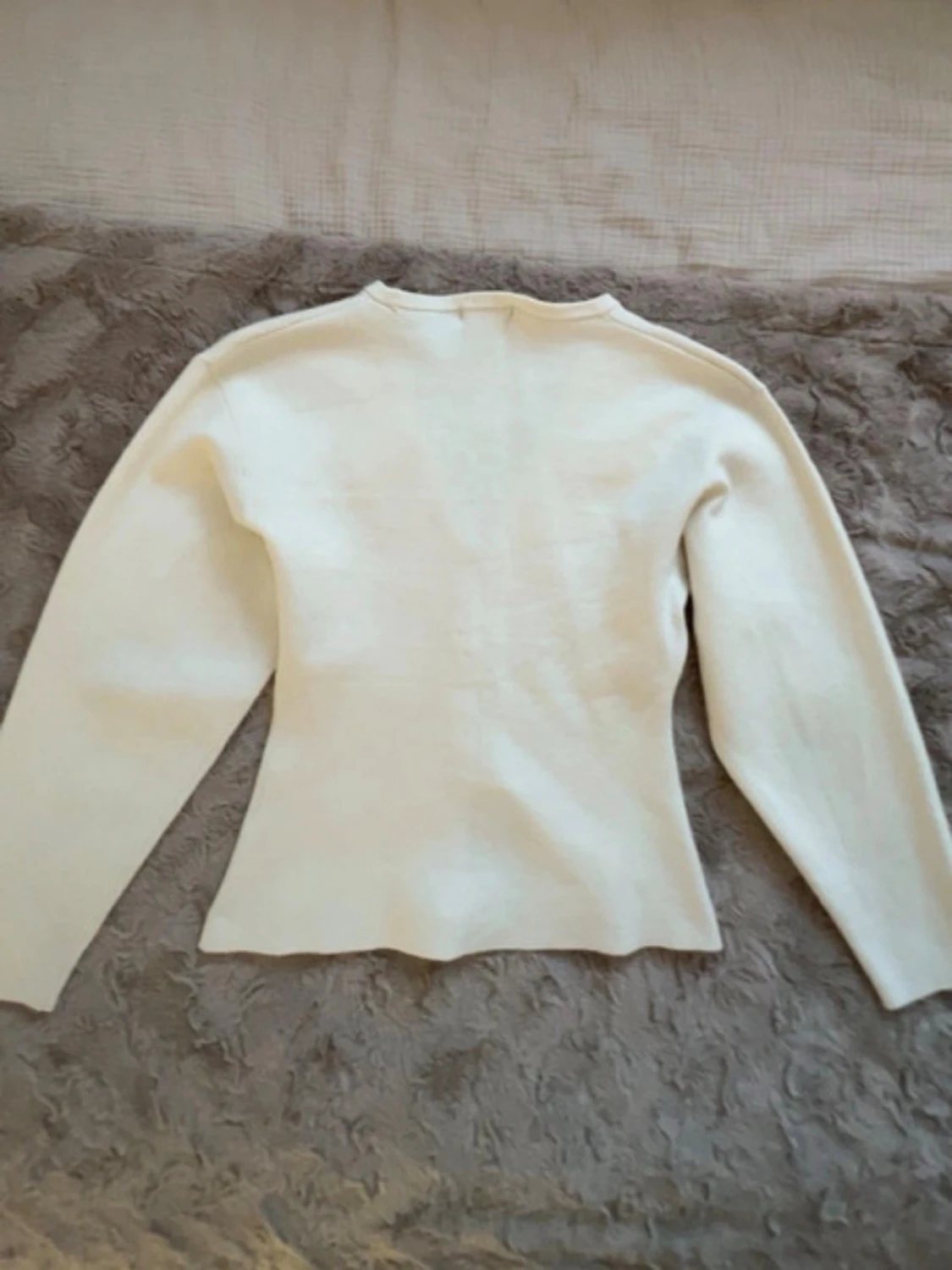 Superfin knitted cardigan  - 1