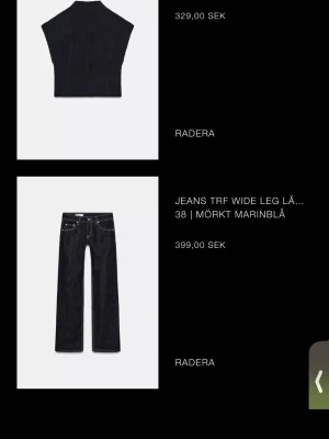 Mörkblå tröja  - Mörk blå tröja från Zara 