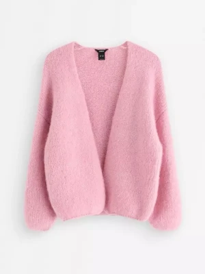 Ljusrosa fluffig kofta - Rosa kofta ifrån Lindex! Super fin, använd fåtal gånger.