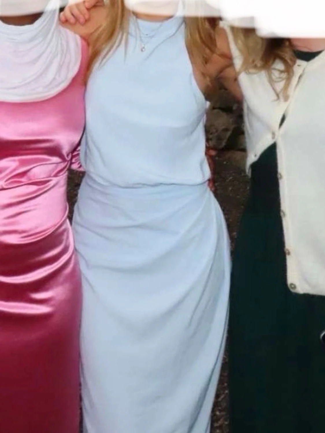 Ljusblå balklänning  - 2