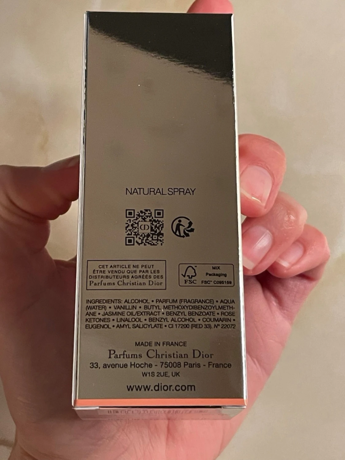 Dior Addict Peachy Glow EdP 30ml - 1