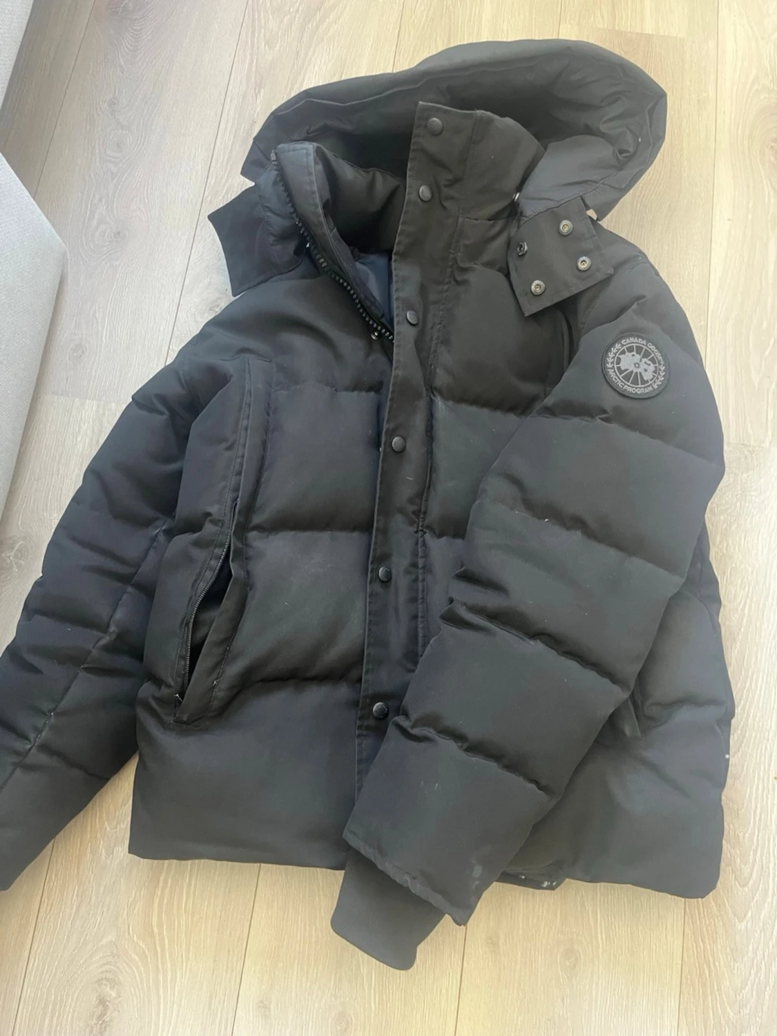 Svart Canada goose jacka - 1