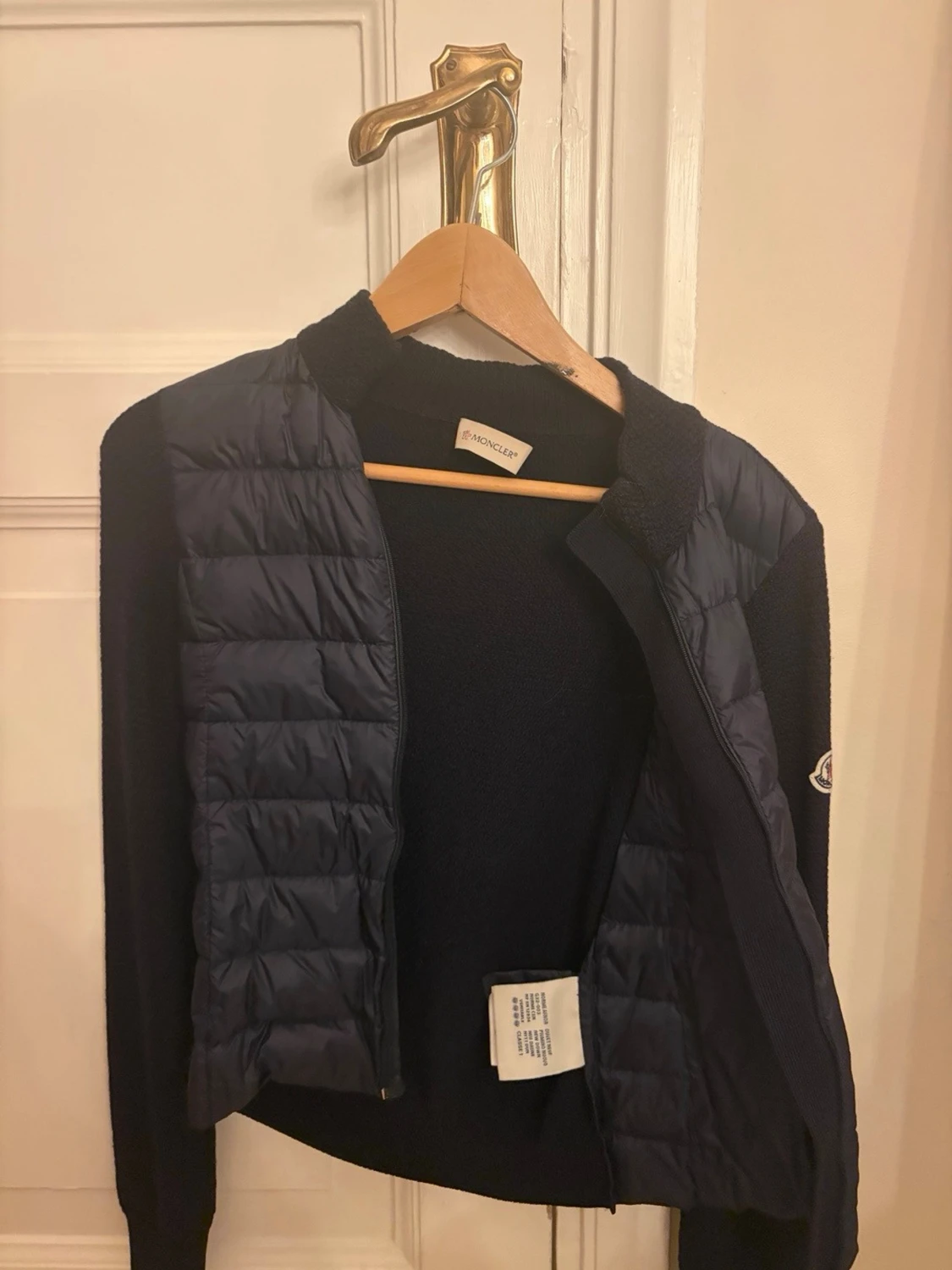 Mörkblå cardiganjacka från Moncler - 3