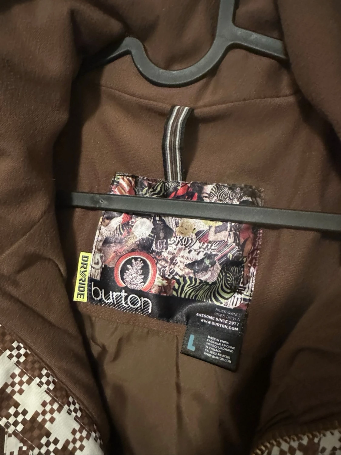 Burton Skid- & Snowboardjacka, stl L - 4