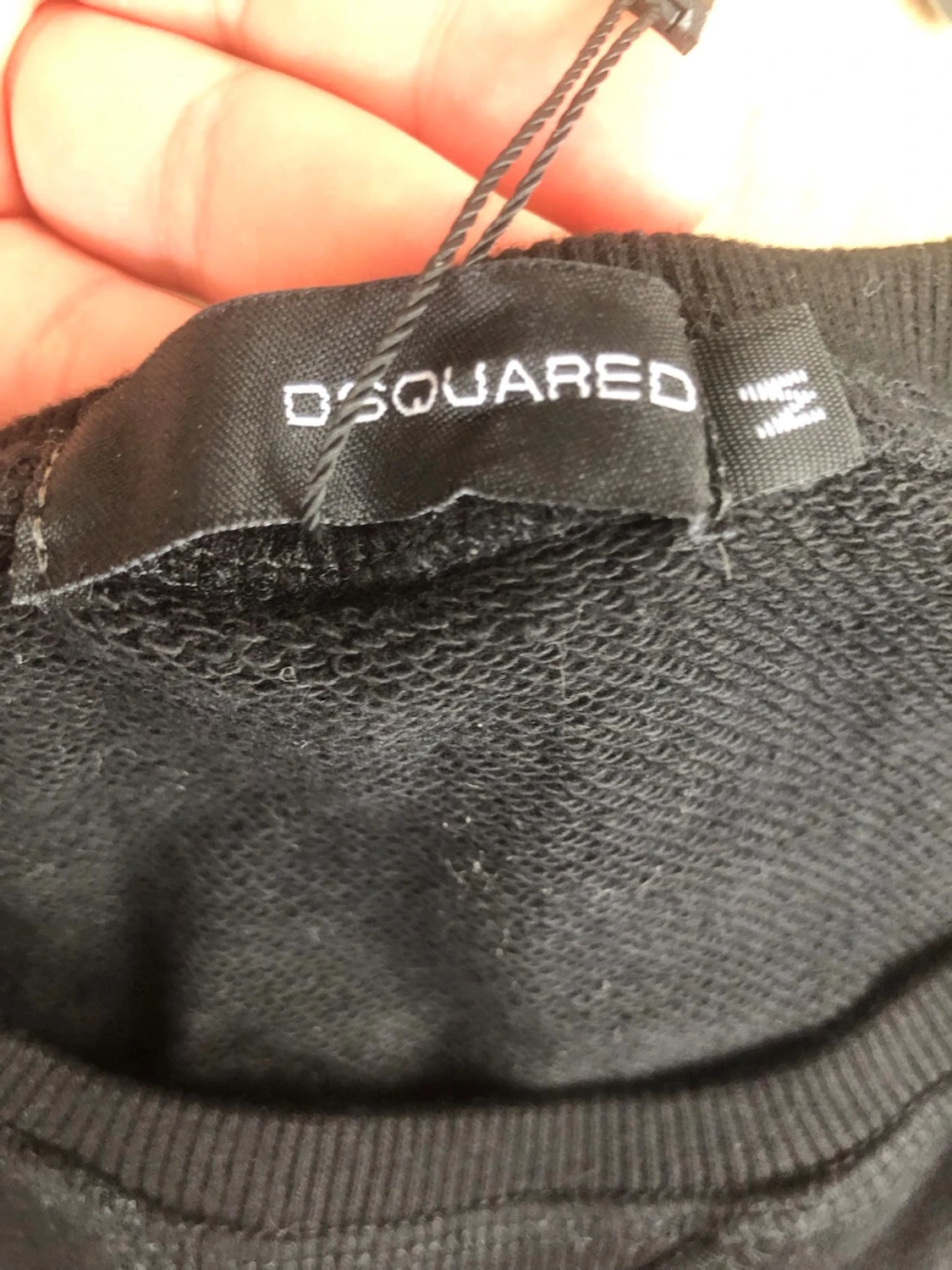 Svart sweatshirt från Dsquared2 M - 1