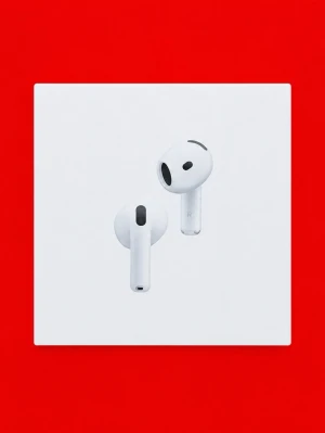 Apple AirPods 4 trådlösa hörlurar - Säljer ett par vita Apple AirPods 4 med stilren design och smidig passform. Hörlurarna är trådlösa och har en ikonisk, minimalistisk look i plast. Perfekta för musik, poddar och samtal när du är på språng.