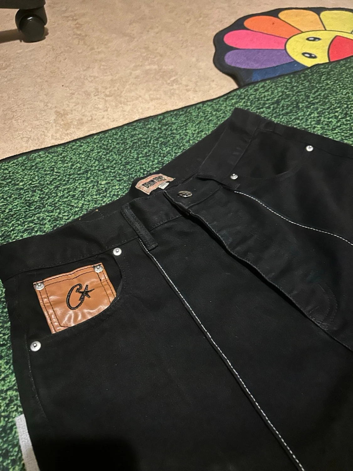 Svarta shorts från Corteiz - 2