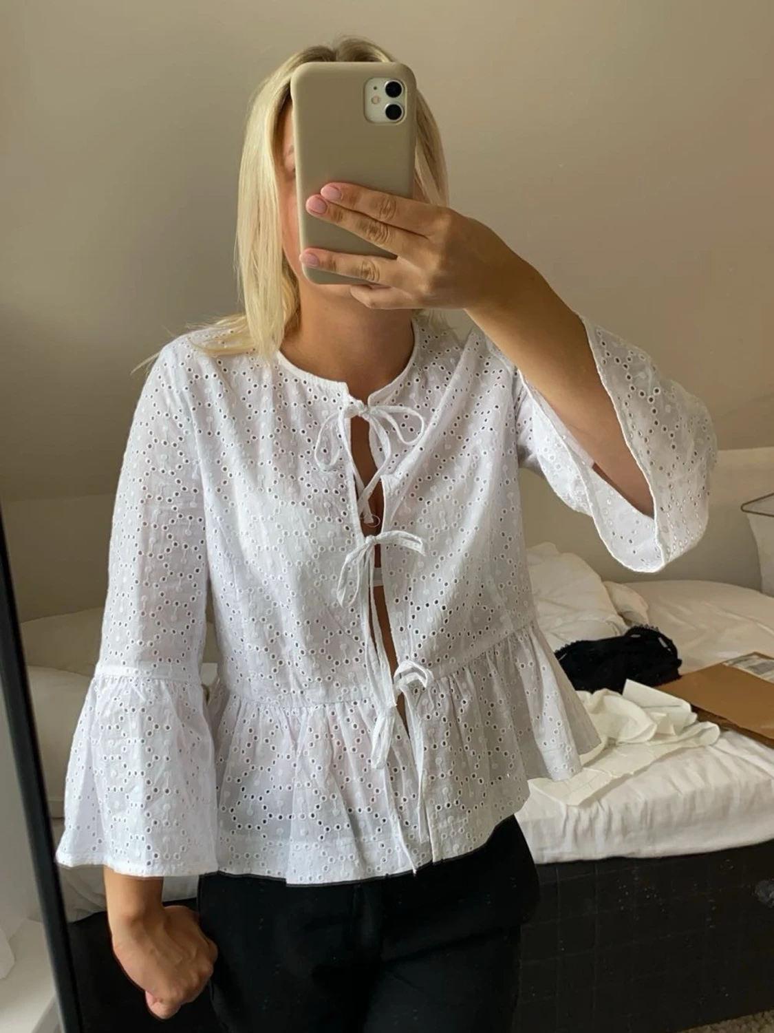 Vit blus  - 1