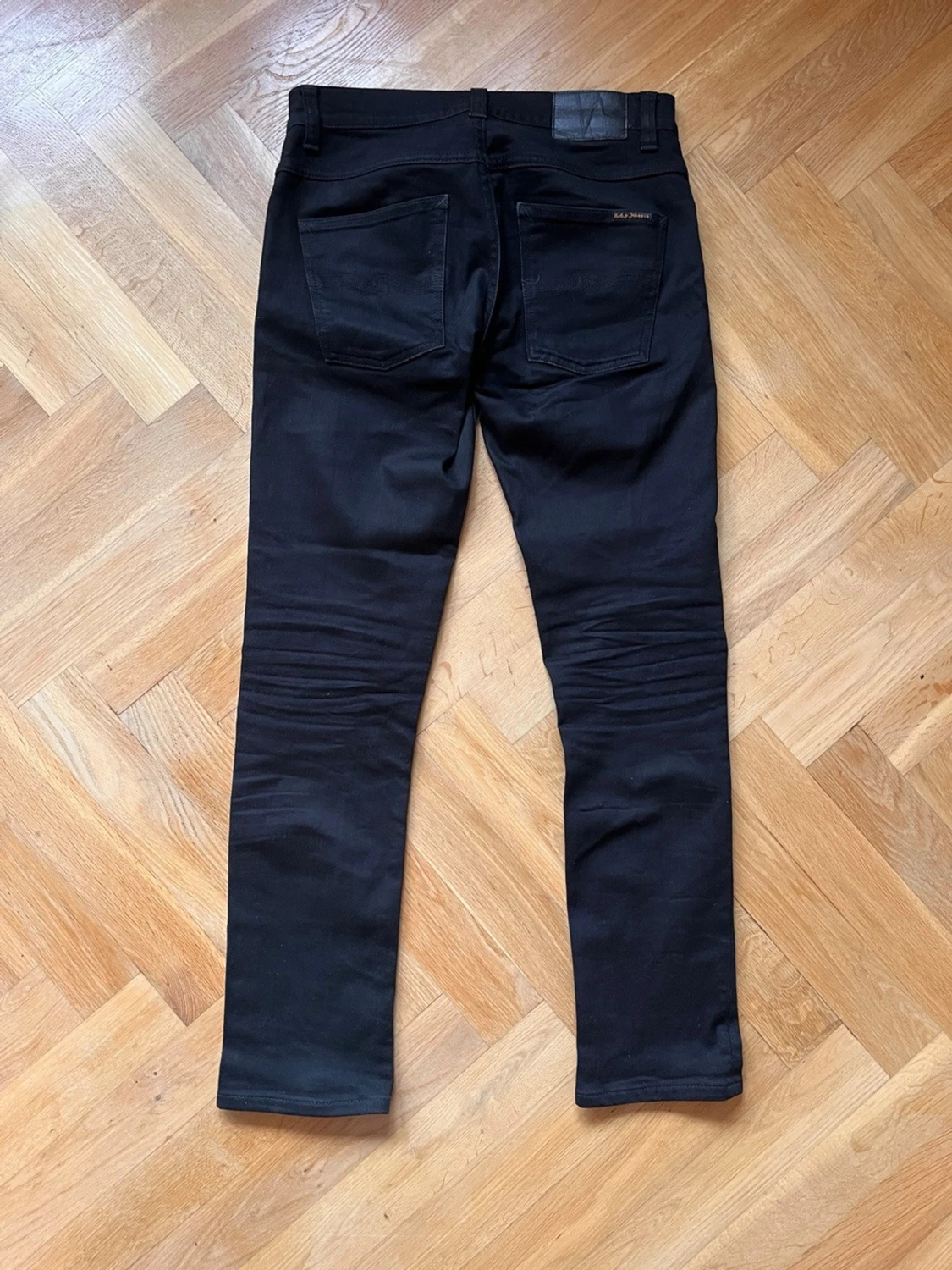 Svarta slim jeans från Nudie Jeans - 1
