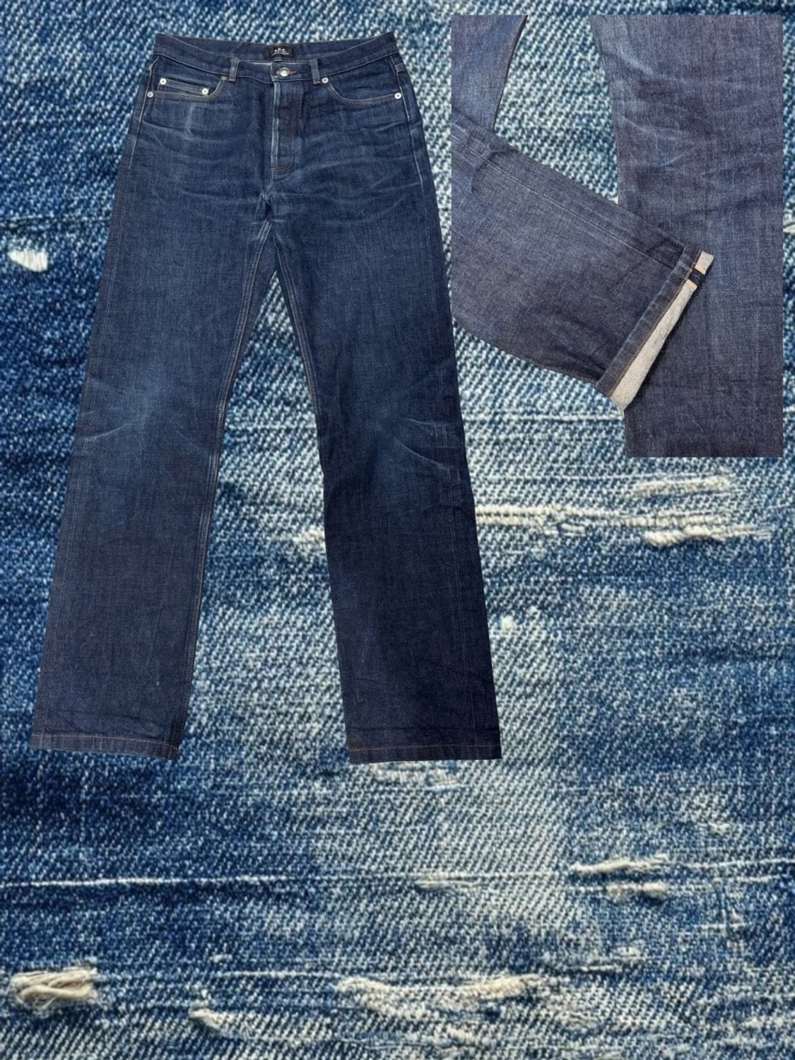 A.P.C Straight fit selvedge