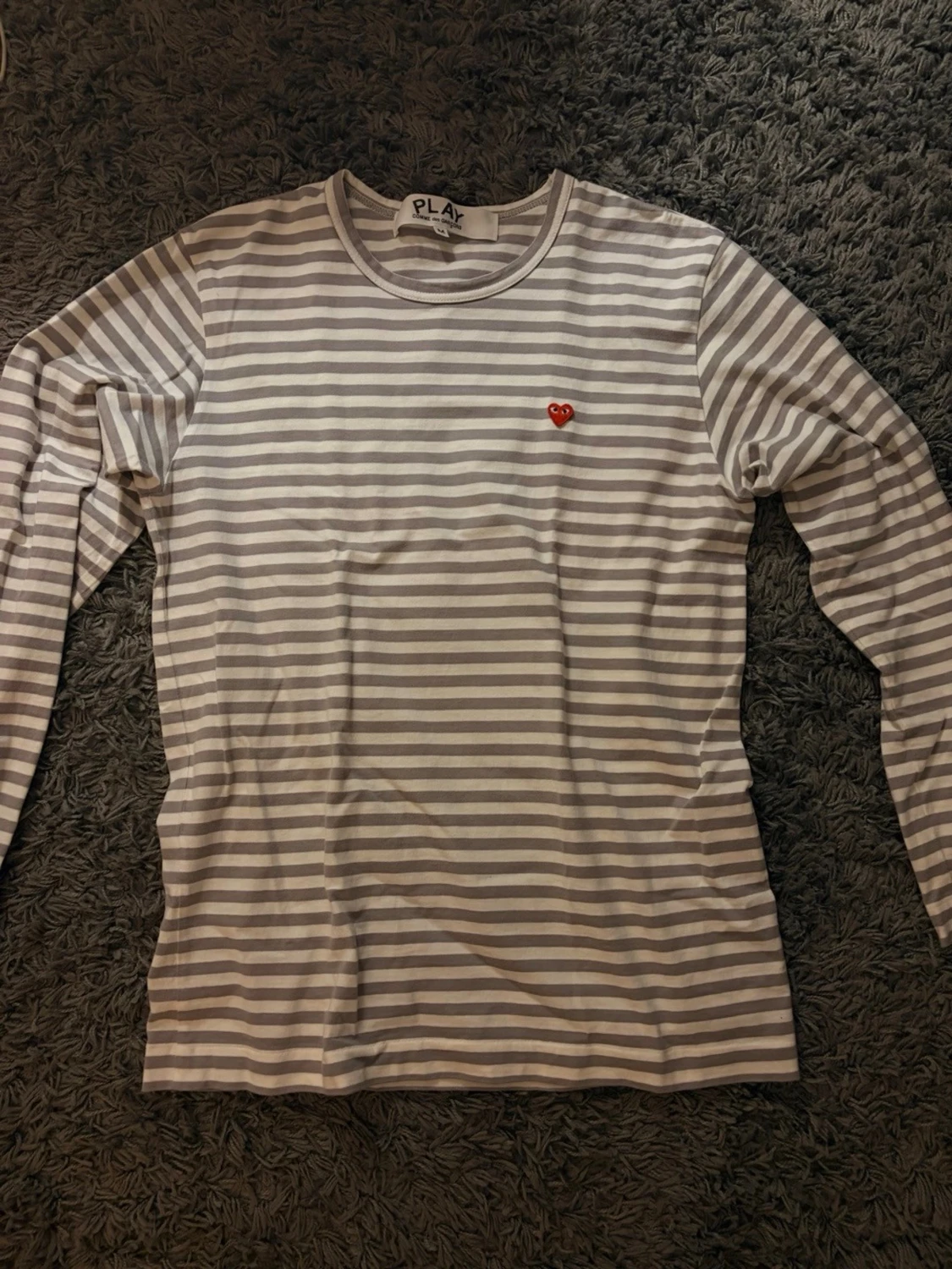 Randig långärmad topp från Comme des Garçons - 1