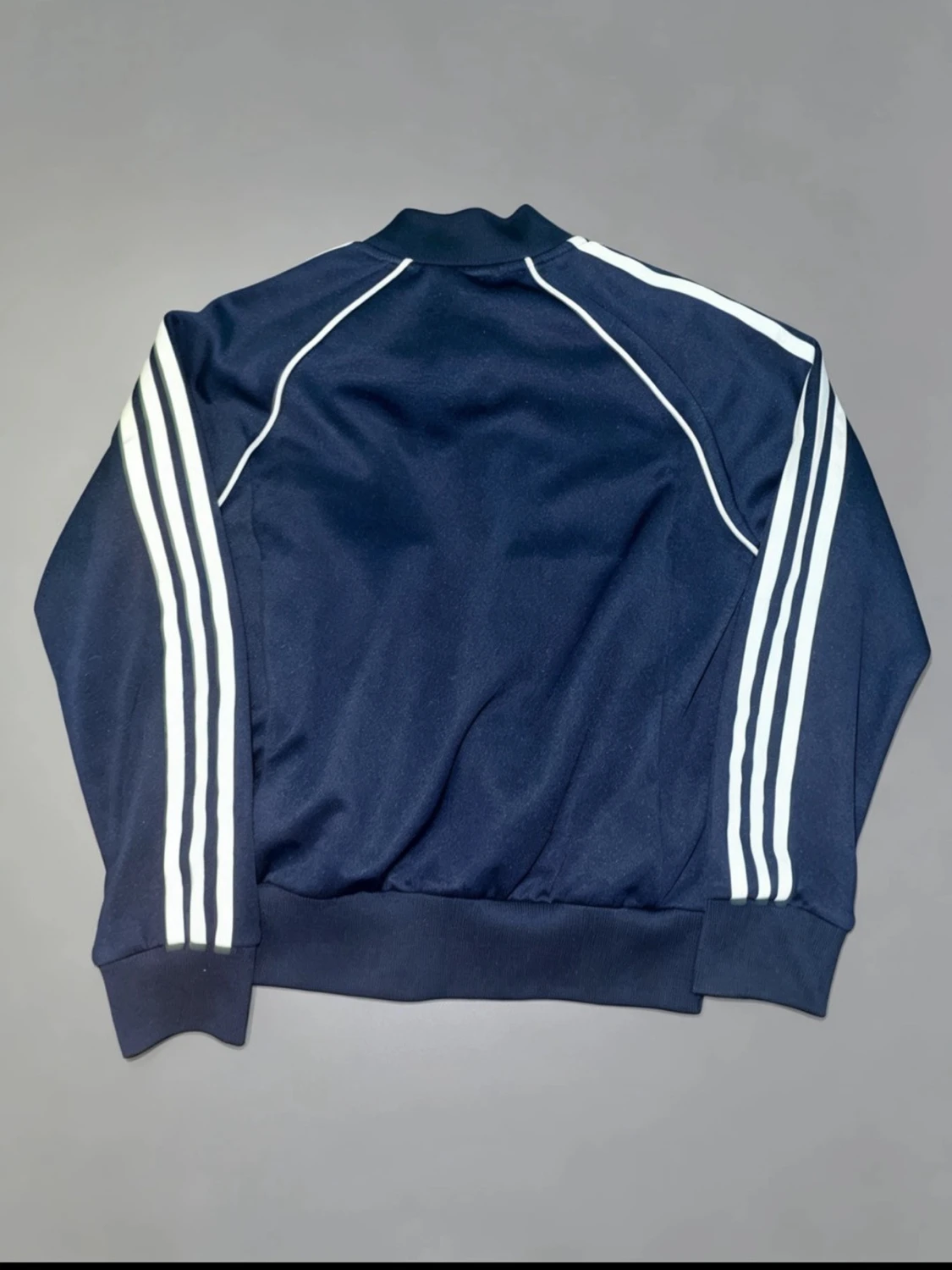 Mörkblå Adidas track jacket - 1