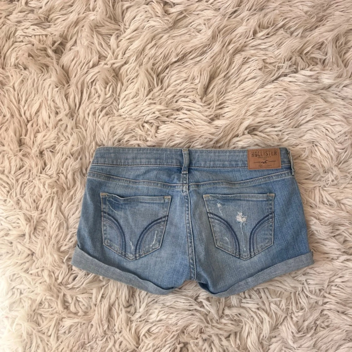 U1 Superlågmidjade hollister jeansshorts  - 5