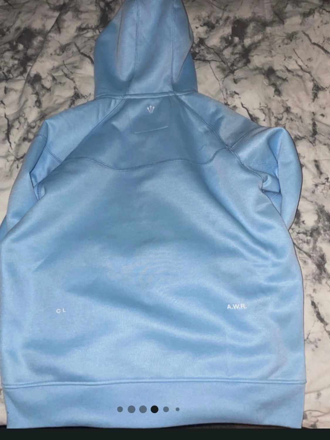 Blå NOCTA hoodie med dragkedja reserverat  - 4