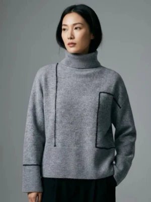 Stickad tröja zara - Snygg stickad tröja från zara, väldigt bra skick