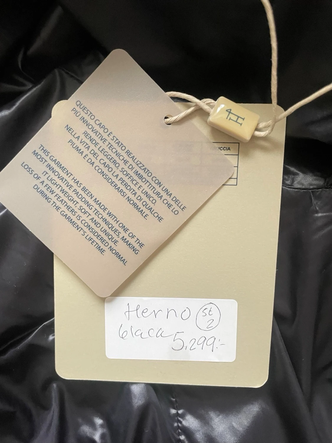 Herno Jacka, svart - 5