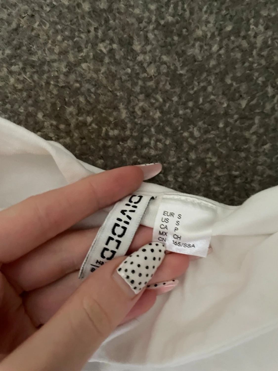 Vit bandeau tubtopp från Divided - 1