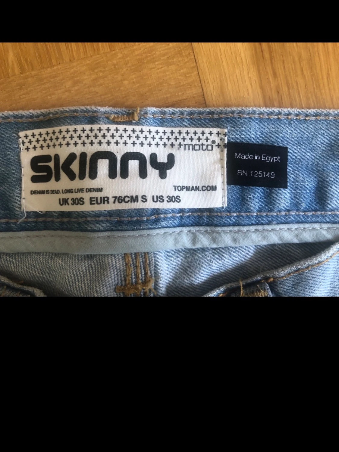 Ljusblå skinny jeans från Topman - 1