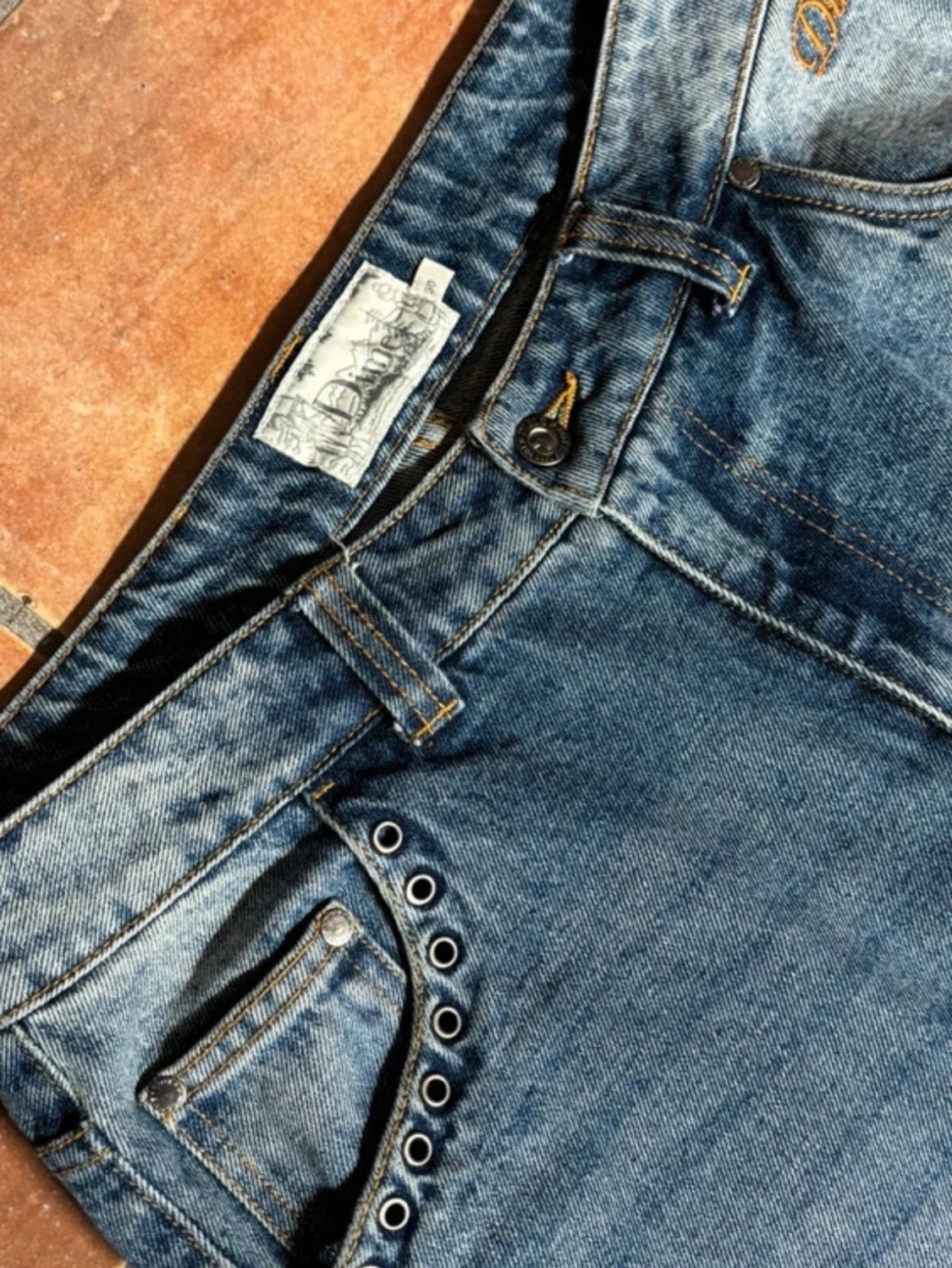 Dime Relaxed Denim Pants - 2