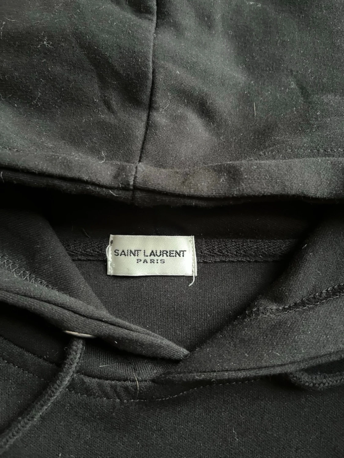 Svart Saint Laurent hoodie - 5