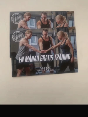 Presentkort Nordic Wellness träning - Träningskort 1 mårnad. Har flera stycken 