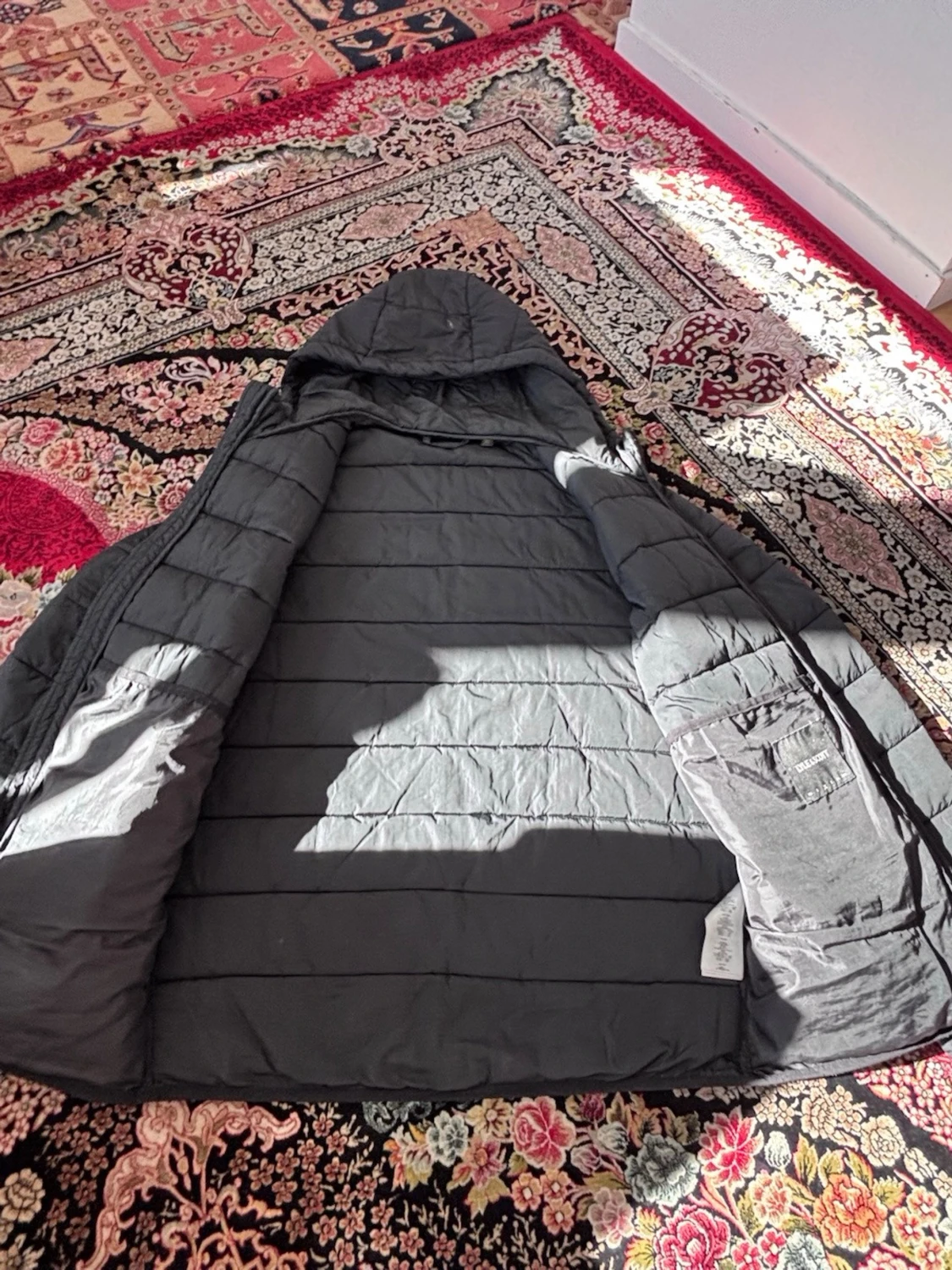 Svart pufferjacka från Lyle & Scott - 6