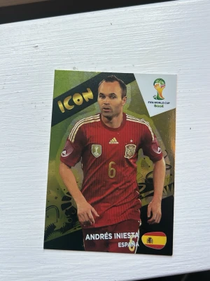 Spanien fotbollskort  - Sällsynta Spanien kort.