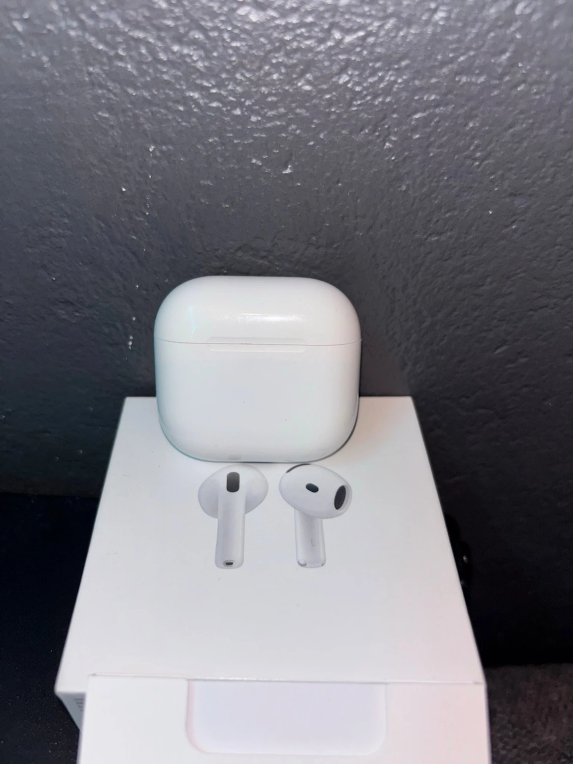 Vita trådlösa in-ear hörlurar - 1