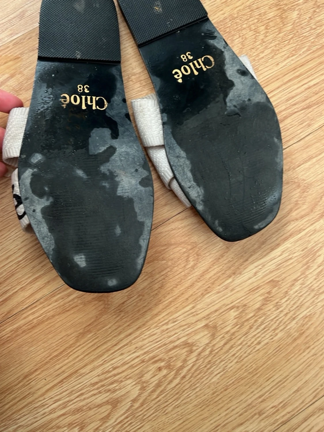 Beige sandaler från Chloé - 2
