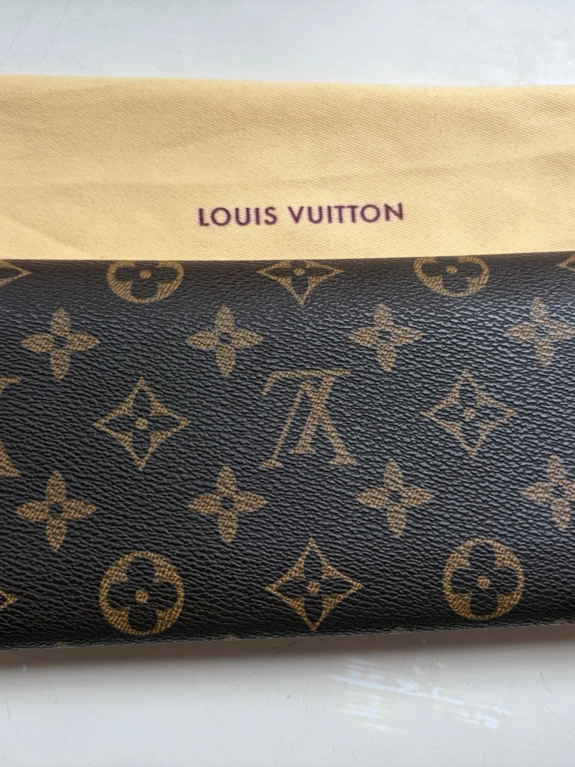 Klassisk monogram long wallet / crossbody - 2