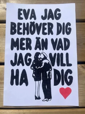 HÅKAN POSTER - Snygg Håkan poster målad av mig!!❤️