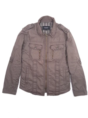 Burberry Vintage Rider Jacket - •The Jacket has been gently used and is in very good condition • Size: L •Color: Grey •Retail price: 6000Sek •Pit to Pit: 52cm Length: 71cm