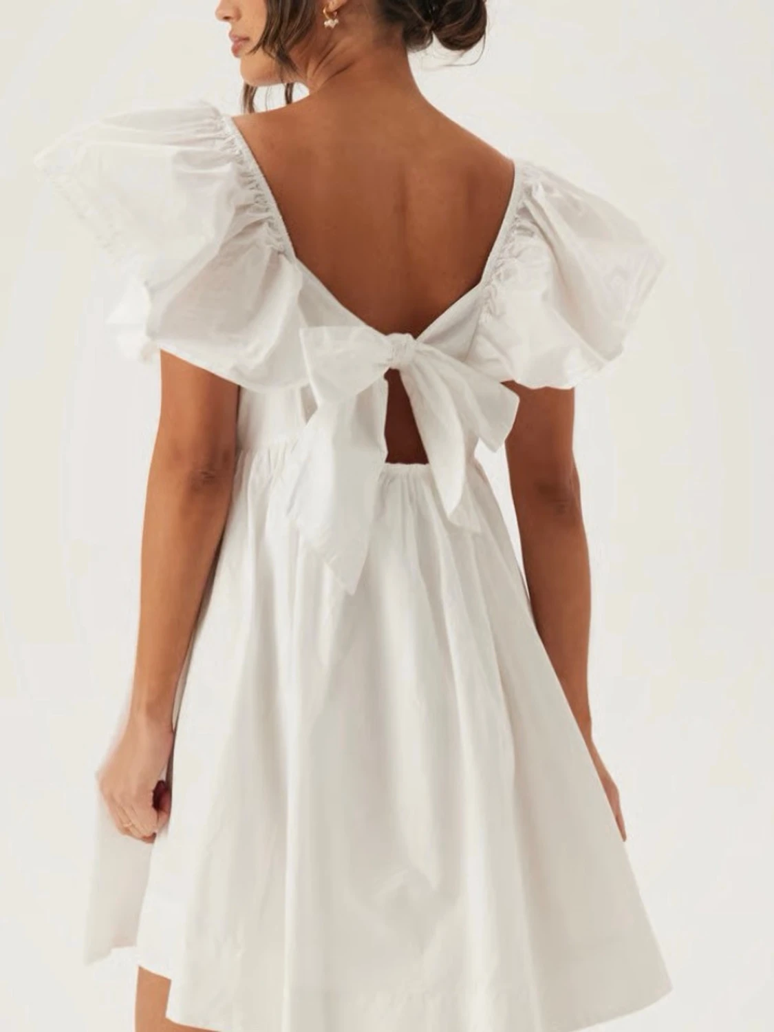 Vit studentklänning - 3