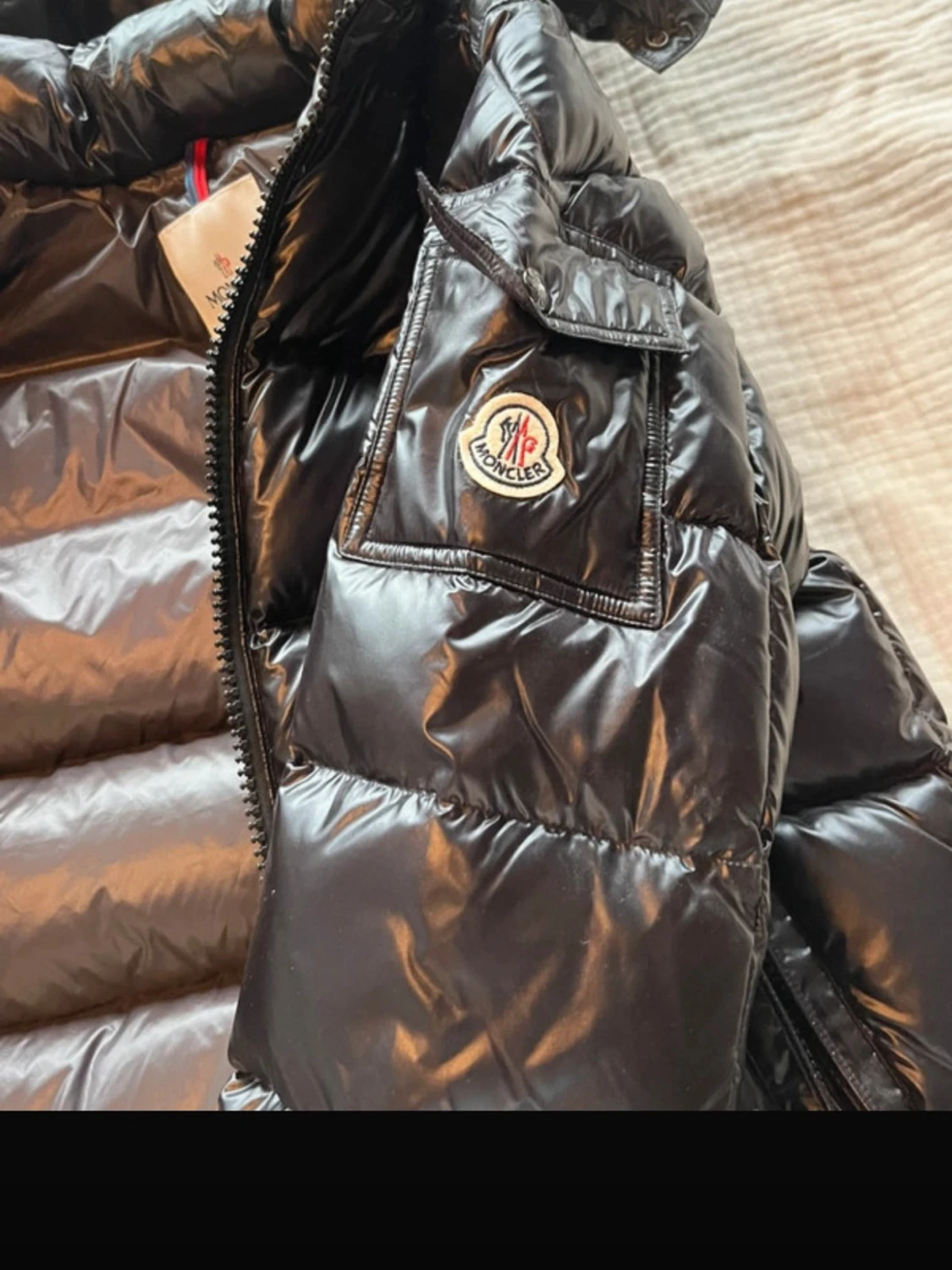 Svart dunjacka från Moncler - 6