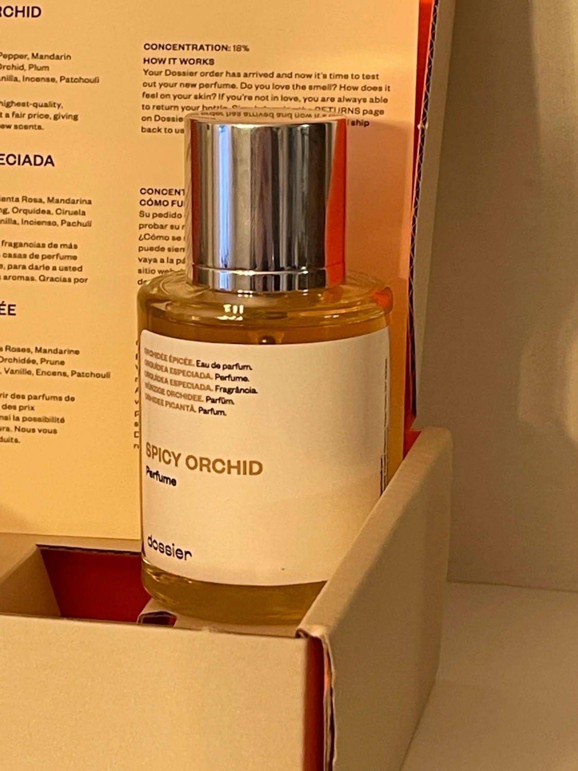 Spicy Orchid  Dossier - 1