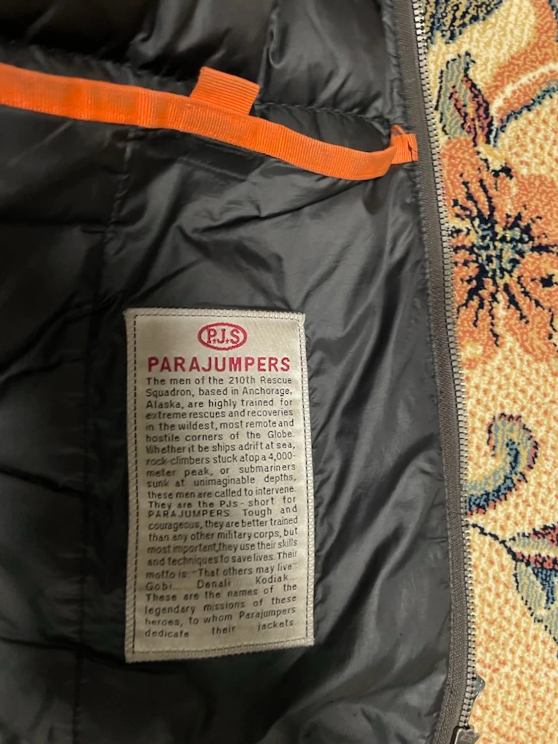 Svart hybridjacka med huva Parajumpers - 3