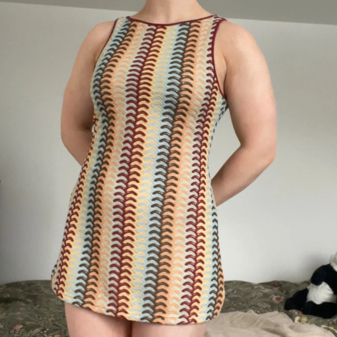 Virkad minidress - 1