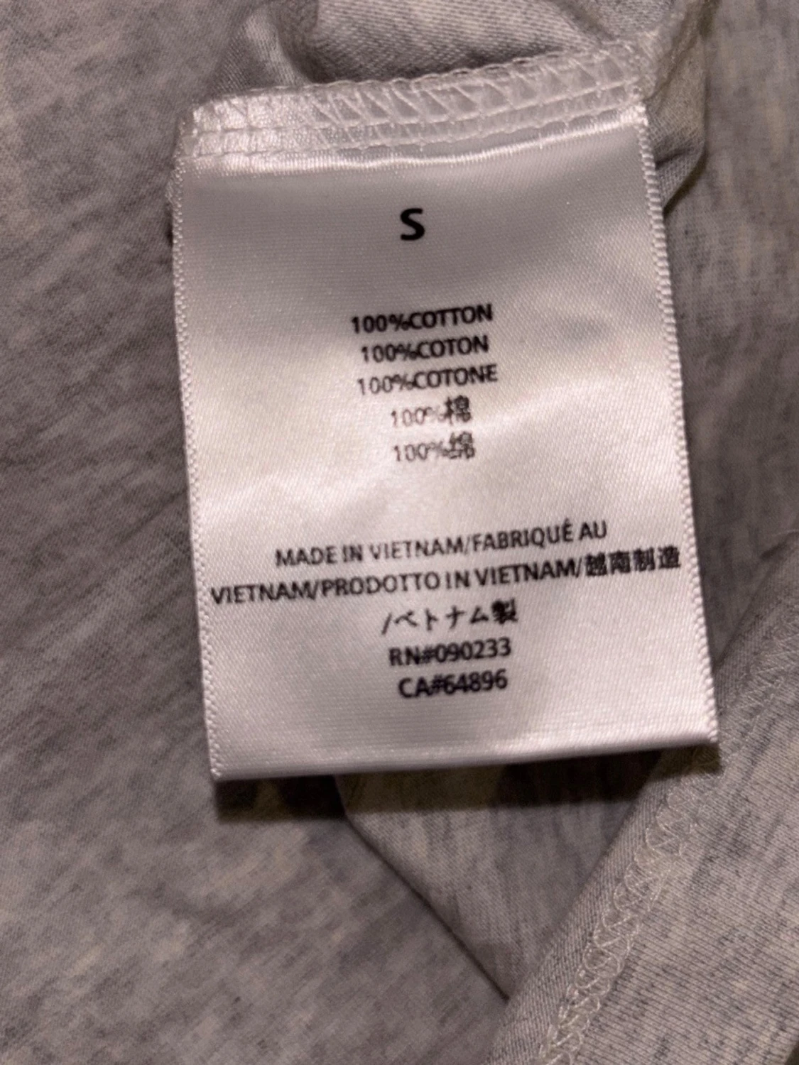 Grå Essentials Fear of God t-shirt - 5