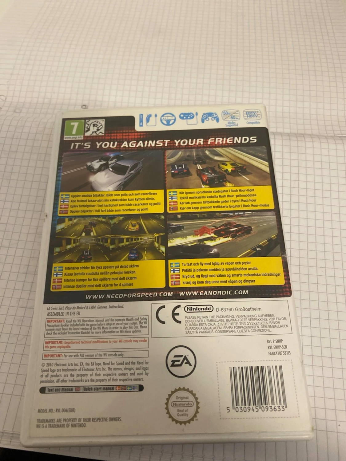 Need for Speed Hot Pursuit Wii - 1