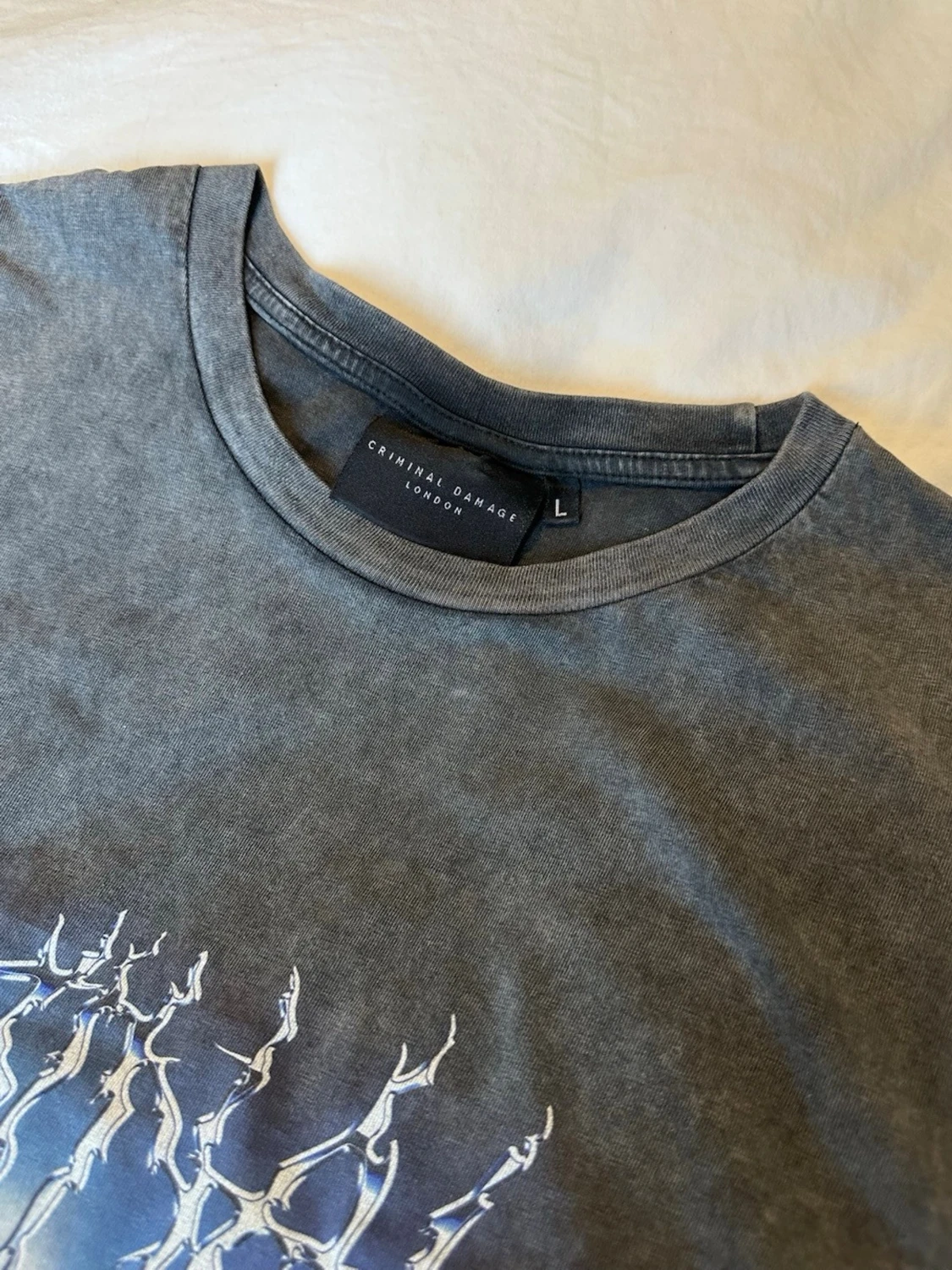Svart vintage t-shirt - 1