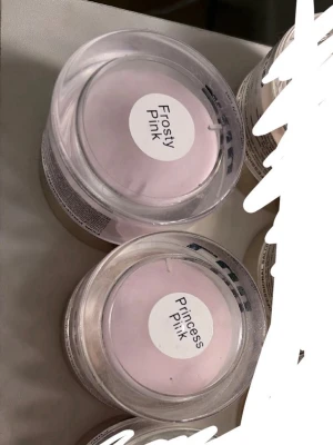 Nagelgel Frosty Pink & Princess Pink - Akryl från Luunails 