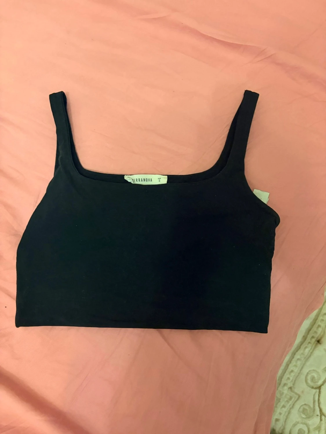 Svart crop top från Terranova - 1
