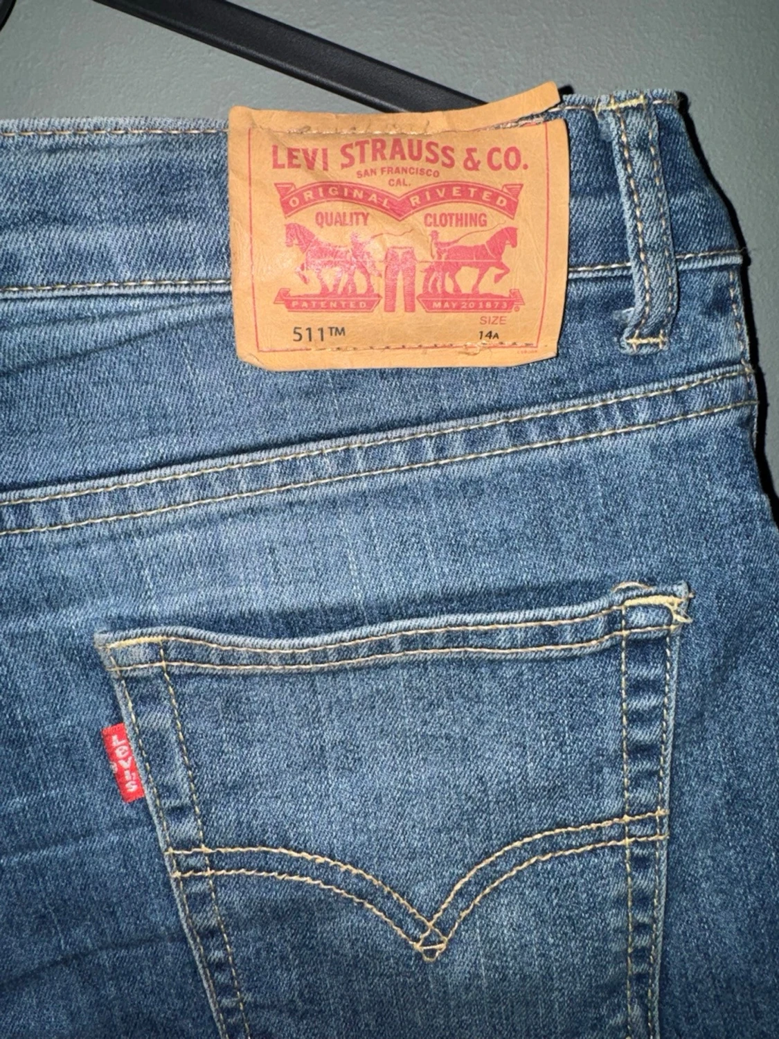 Levi's 511 Slim blå jeans - 3