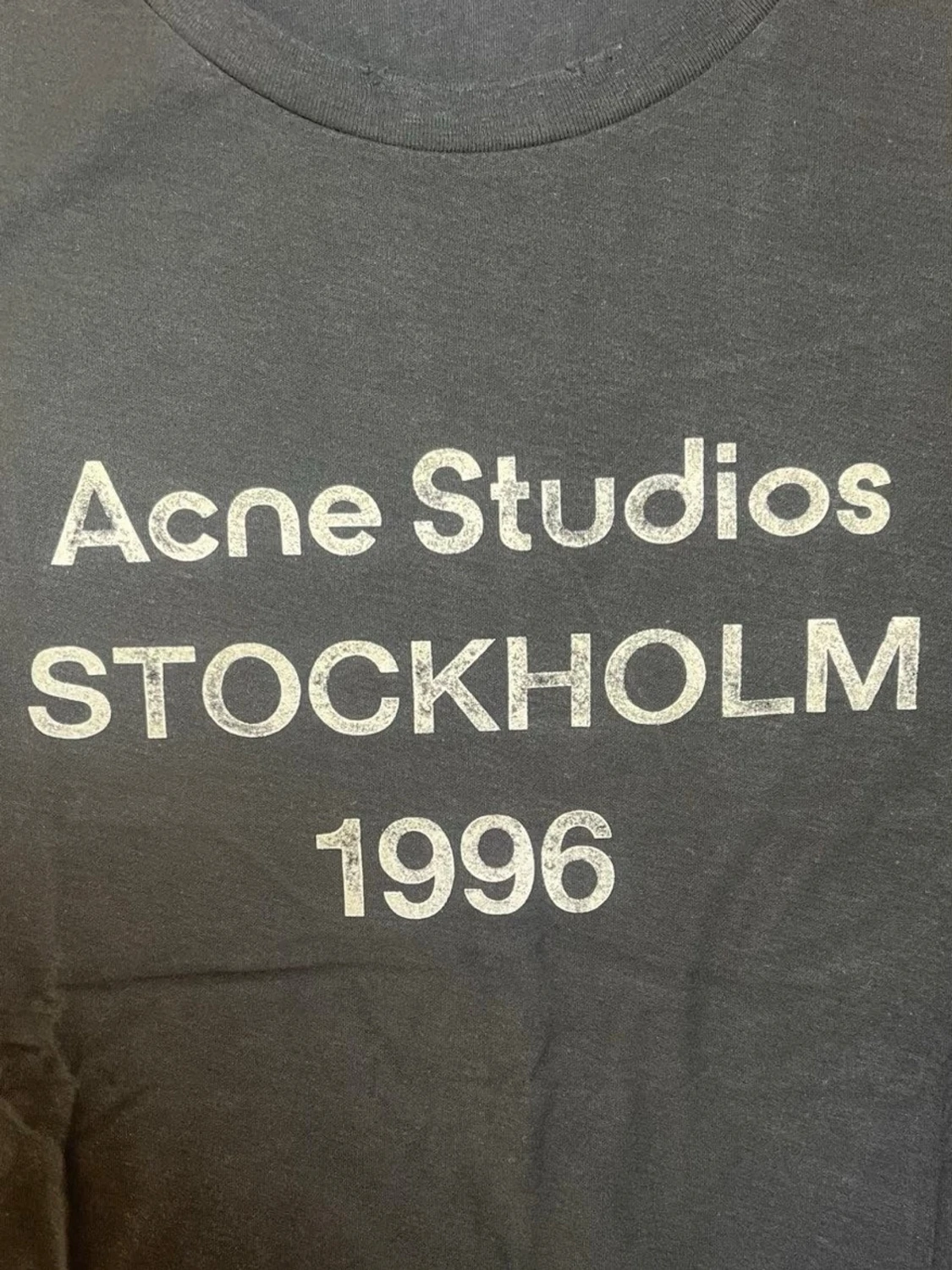 Svart långärmad topp Acne Studios Stl S (oversized) - 2