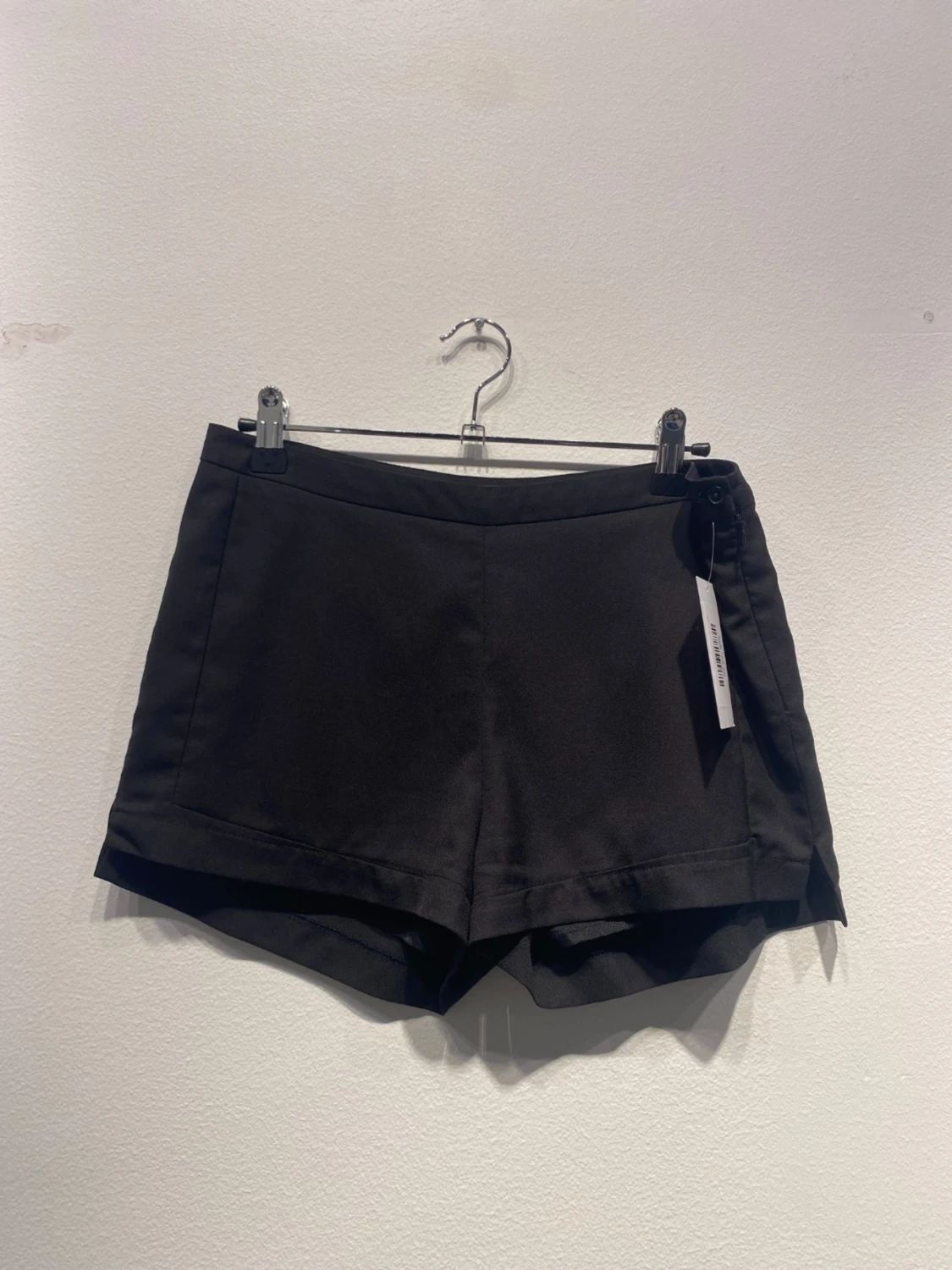 Svarta midwaist shorts - 1