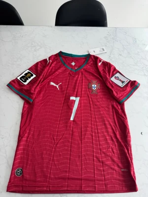 Portugal Hemmaställ 25/26 VM  - Portugal, Storlek S, Ronaldo nummer 7, Helt oanvänd 