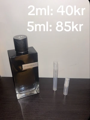 Parfym - Hej, säljer sample på YSL Y EDP, priserna står på bilden, är det några frågor kontakta mig och alla orden blir pakat på TikTok namn:Elite_sample. Kolla i mina annonser om ni är intresserad på olika och om ni vill beställa flera på direkten kontakta mig. 